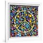 Peace Discs-Jeffrey Cadwallader-Framed Art Print