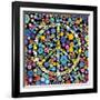 Peace Discs-Jeffrey Cadwallader-Framed Art Print