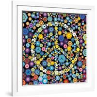 Peace Discs-Jeffrey Cadwallader-Framed Art Print