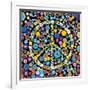 Peace Discs-Jeffrey Cadwallader-Framed Art Print