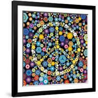 Peace Discs-Jeffrey Cadwallader-Framed Art Print