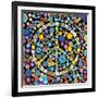 Peace Discs-Jeffrey Cadwallader-Framed Art Print