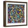 Peace Discs-Jeffrey Cadwallader-Framed Art Print