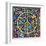 Peace Discs-Jeffrey Cadwallader-Framed Art Print