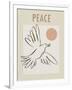 Peace Dove-Clara Wells-Framed Giclee Print