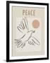 Peace Dove-Clara Wells-Framed Giclee Print