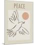 Peace Dove-Clara Wells-Mounted Giclee Print