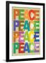Peace (Dove)-null-Framed Art Print