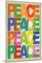 Peace (Dove)-null-Mounted Art Print