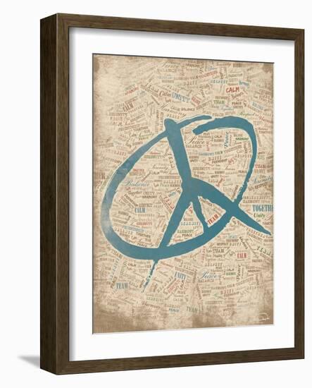 Peace For Love-OnRei-Framed Art Print