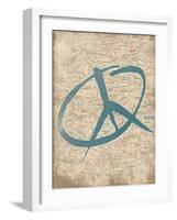 Peace For Love-OnRei-Framed Art Print