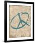 Peace For Love-OnRei-Framed Art Print