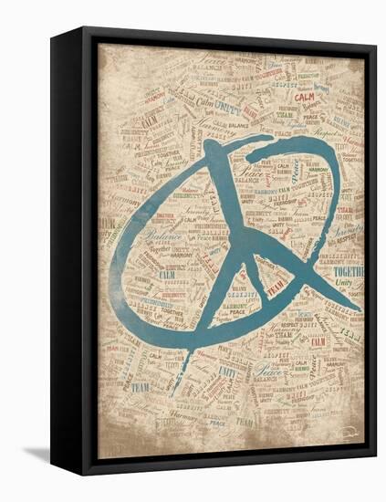 Peace For Love-OnRei-Framed Stretched Canvas