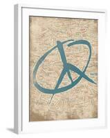 Peace For Love-OnRei-Framed Art Print