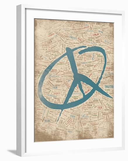 Peace For Love-OnRei-Framed Art Print