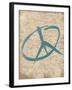 Peace For Love-OnRei-Framed Art Print