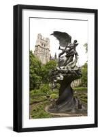 Peace Fountain Outside Cathedral Church of St John the Divine, New York-null-Framed Photographic Print