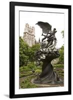 Peace Fountain Outside Cathedral Church of St John the Divine, New York-null-Framed Photographic Print