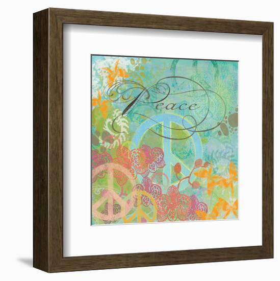 Peace Garden I-Alan Hopfensperger-Framed Art Print