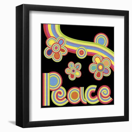 Peace Garden-Mali Nave-Framed Art Print