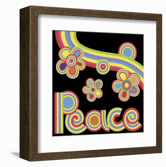 Peace Garden-Mali Nave-Framed Art Print