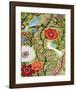 Peace Garden-Karen  Fields-Framed Art Print