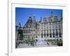 Peace Gardens Fountain and Town Hall, Sheffield, South Yorkshire, Yorkshire, England-David Hunter-Framed Photographic Print