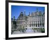 Peace Gardens Fountain and Town Hall, Sheffield, South Yorkshire, Yorkshire, England-David Hunter-Framed Photographic Print