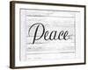 Peace Grows-ALI Chris-Framed Giclee Print