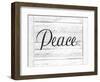 Peace Grows-ALI Chris-Framed Giclee Print