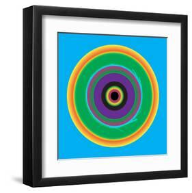 Peace Hadron-null-Framed Art Print