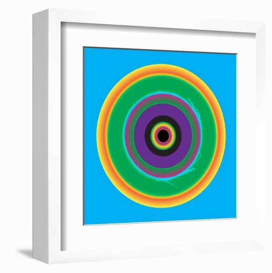 Peace Hadron-null-Framed Art Print