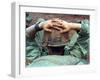 Peace Helmet-Associated Press-Framed Premium Photographic Print