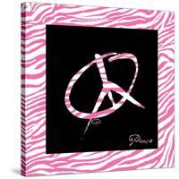 Peace Hot Pink-OnRei-Stretched Canvas