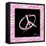 Peace Hot Pink-OnRei-Framed Stretched Canvas