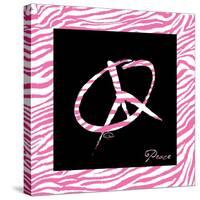 Peace Hot Pink-OnRei-Stretched Canvas