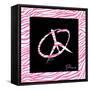 Peace Hot Pink-OnRei-Framed Stretched Canvas