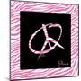 Peace Hot Pink-OnRei-Mounted Art Print