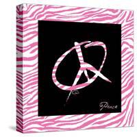 Peace Hot Pink-OnRei-Stretched Canvas