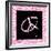 Peace Hot Pink-OnRei-Framed Premium Giclee Print