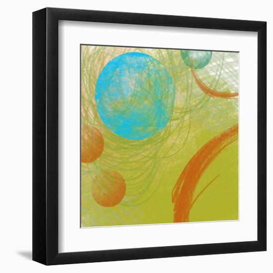 Peace II-Yashna-Framed Art Print