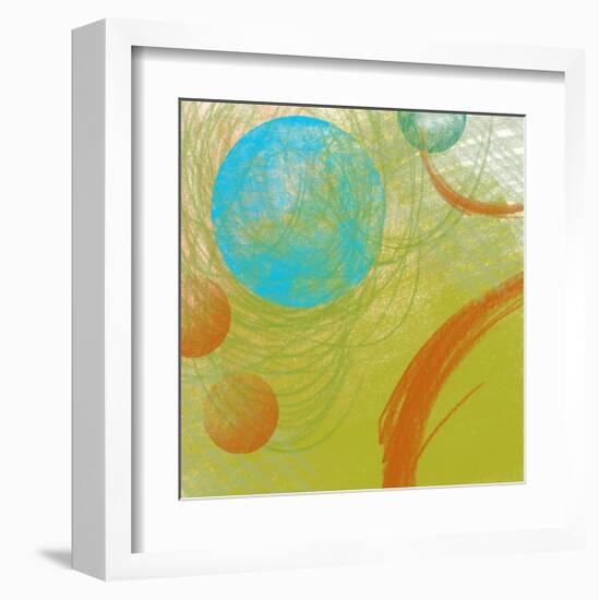 Peace II-Yashna-Framed Art Print