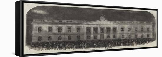 Peace Illuminations, the East India House-null-Framed Stretched Canvas