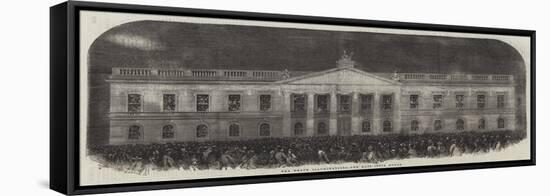 Peace Illuminations, the East India House-null-Framed Stretched Canvas