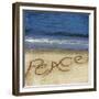Peace in the Sand-Kimberly Glover-Framed Premium Photographic Print
