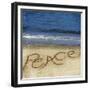 Peace in the Sand-Kimberly Glover-Framed Premium Photographic Print