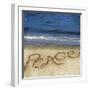 Peace in the Sand-Kimberly Glover-Framed Premium Photographic Print