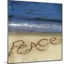 Peace in the Sand-Kimberly Glover-Mounted Premium Photographic Print