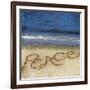 Peace in the Sand-Kimberly Glover-Framed Photographic Print