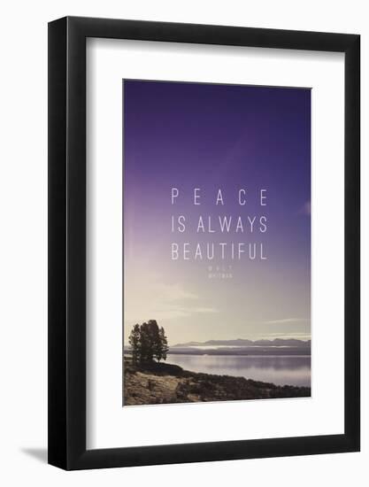 Peace Is Always Beautiful-Leah Flores-Framed Giclee Print